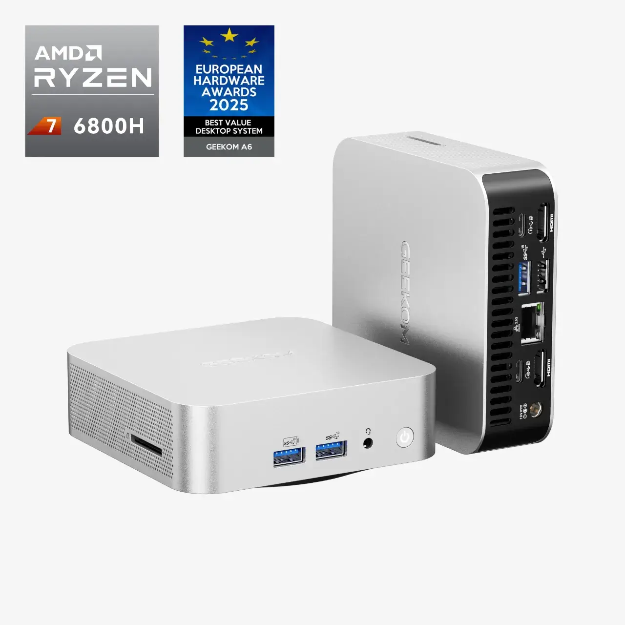 GEEKOM A6 Mini PC AMD Ryzen⢠7 6800H
