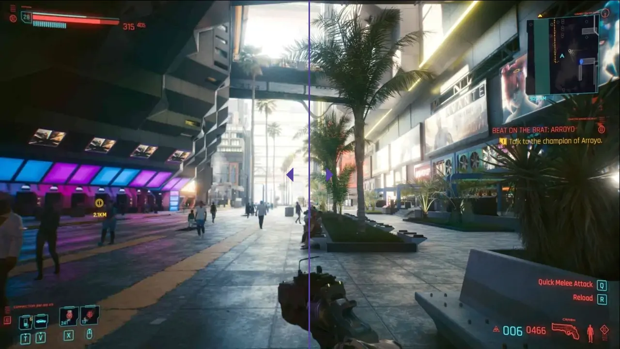 Ray Tracing of Intel Arc 140T